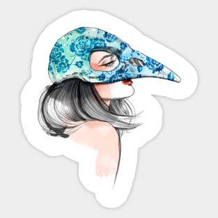 Mask Sticker